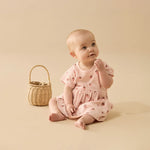Load image into Gallery viewer, Strawberry Kisses Organic Dress
