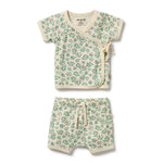 Load image into Gallery viewer, Periwinkle Organic Kimono Set
