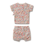 Load image into Gallery viewer, Summer Bloom Organic Kimono Set
