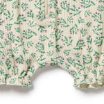 Load image into Gallery viewer, Periwinkle Organic Ruffle Zipsuit
