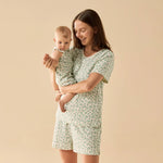 Load image into Gallery viewer, Periwinkle Organic Ruffle Zipsuit
