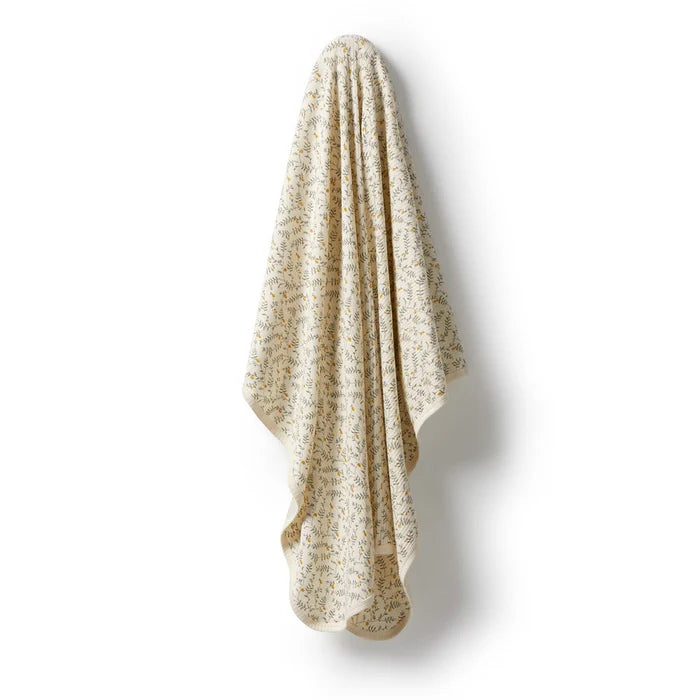 Lemon Leaf Organic Bunny Rug