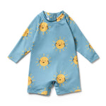 Load image into Gallery viewer, Sunny Days One Piece Boyleg Swimsuit
