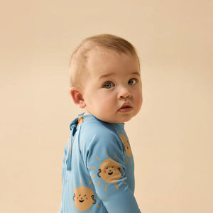 Sunny Days One Piece Boyleg Swimsuit