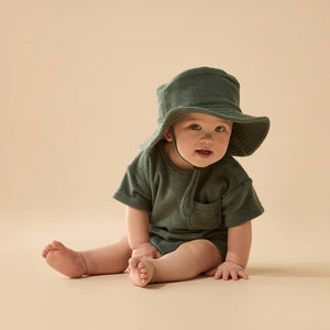 Moss Organic Terry Growsuit