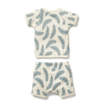 Load image into Gallery viewer, Little Fronds Organic Kimono Set
