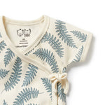 Load image into Gallery viewer, Little Fronds Organic Kimono Set
