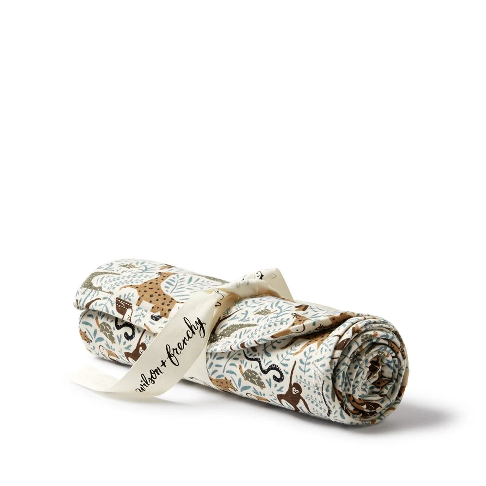 Mini Jungle Organic Bunny Rug
