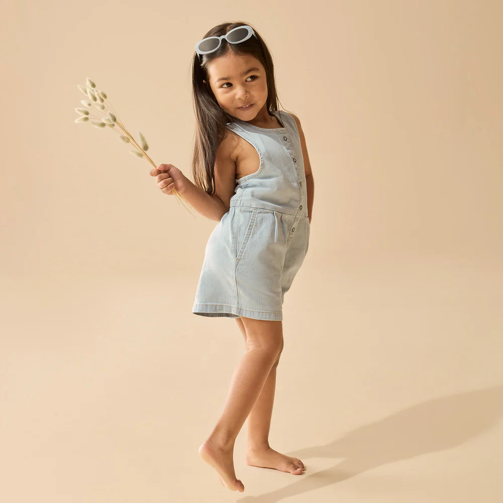 Organic Denim Jumpsuit