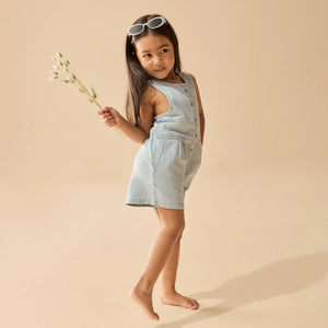 Organic Denim Jumpsuit