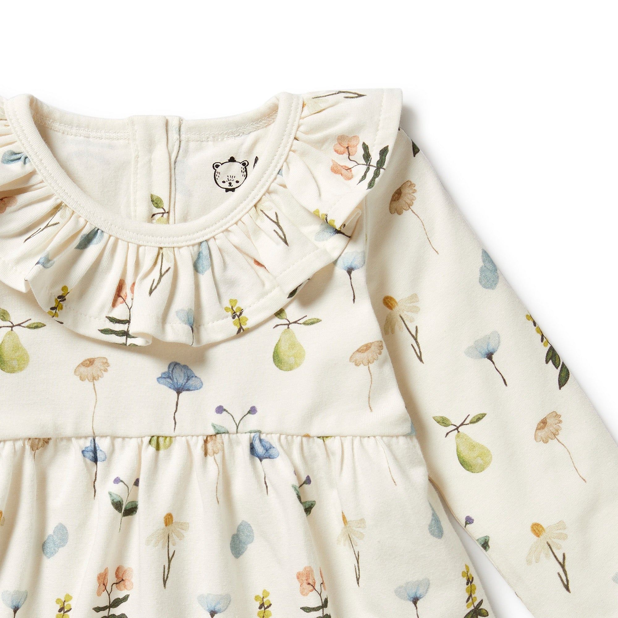 WILSON & FRENCHY - Petit Garden Organic Ruffle Dress