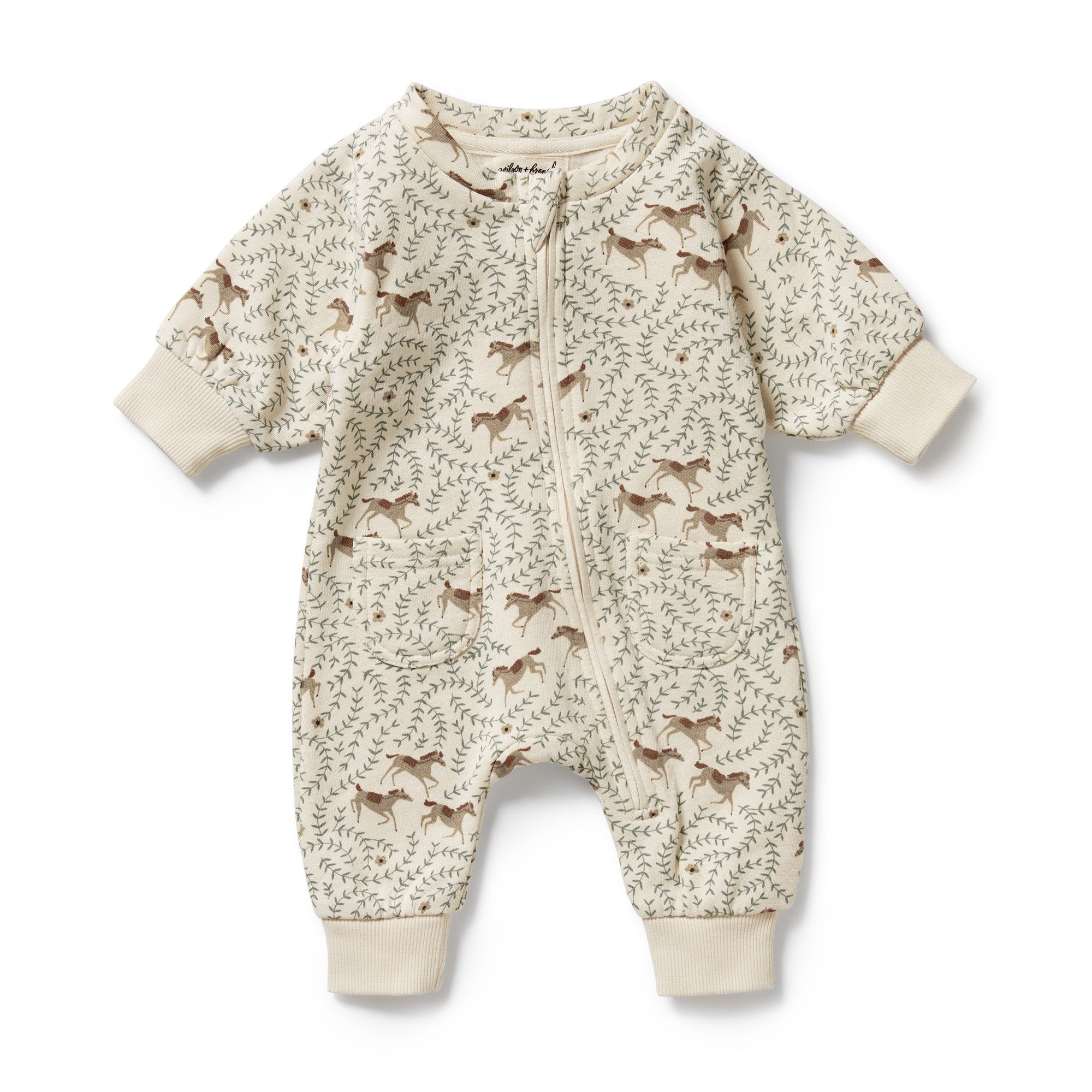 WILSON & FRENCHY - Trixie Horse Organic Terry Growsuit