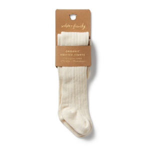 WILSON & FRENCHY - Buttermilk Organic Ribbed Tight