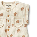 Load image into Gallery viewer, Spice &amp; Nice Organic Crinkle Growsuit
