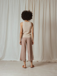 Indi & Cold Knitted Singlet Beige