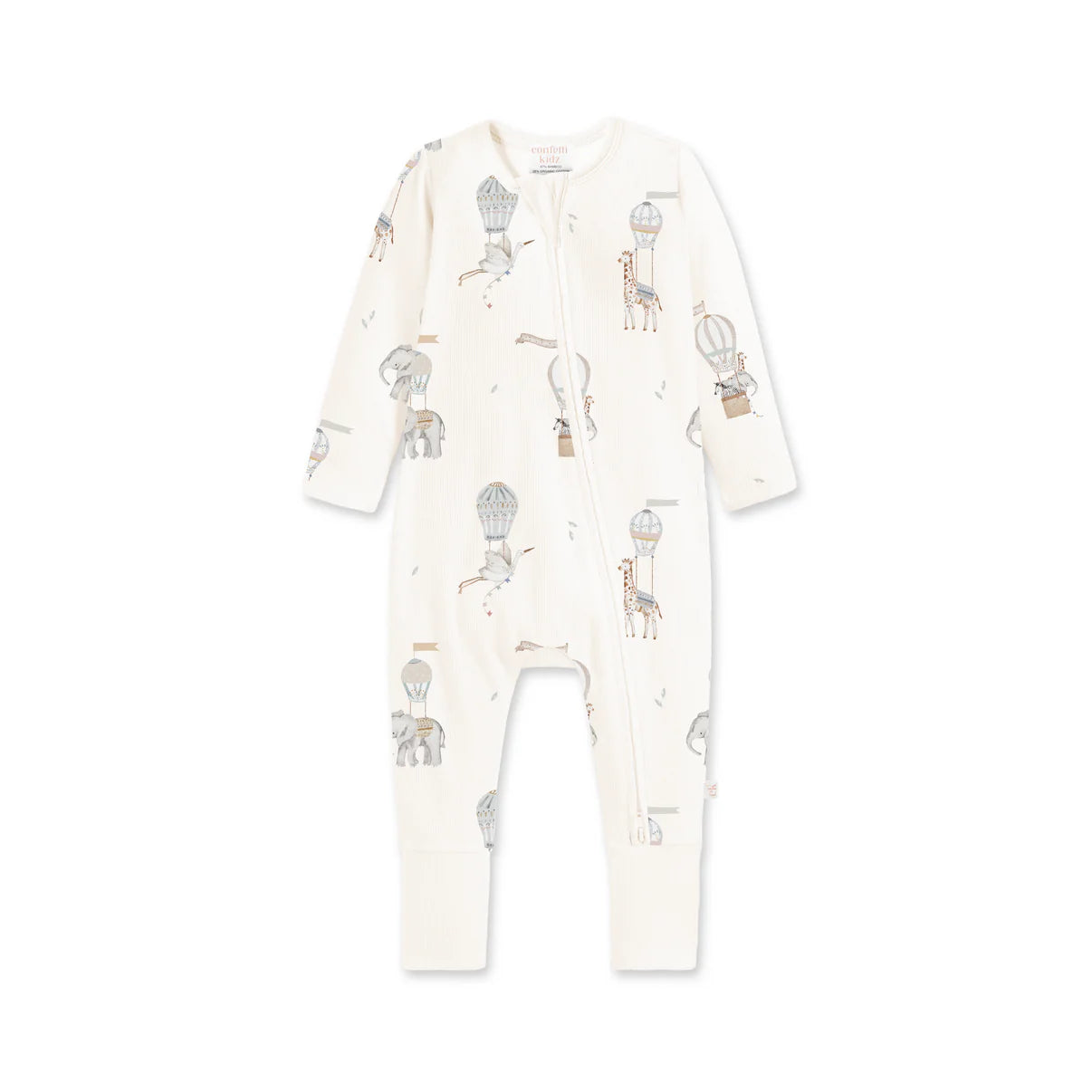 Bamboo Zipsuit - Bonjour