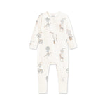 Load image into Gallery viewer, Bamboo Zipsuit - Bonjour
