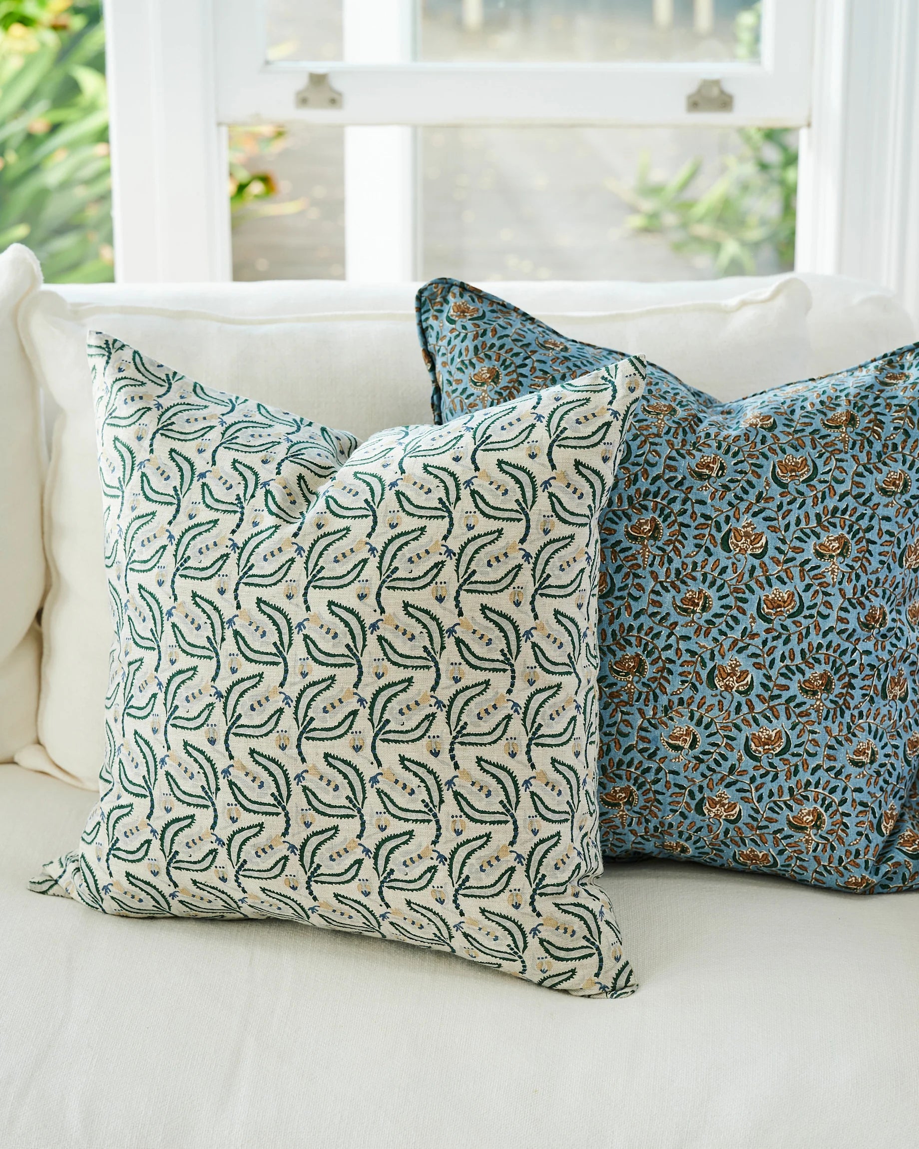 Walter G Broccato Byzantine Linen Cushion 50x50