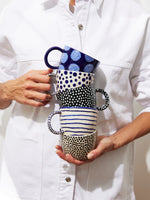 Load image into Gallery viewer, JONES &amp; CO - CHINO MUG BLUE BOULDERS
