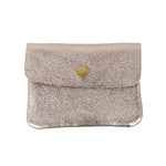 Load image into Gallery viewer, Maison Fanli Coin Purse Metallic Champagne
