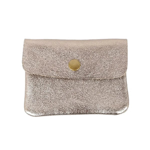 Maison Fanli Coin Purse Metallic Champagne