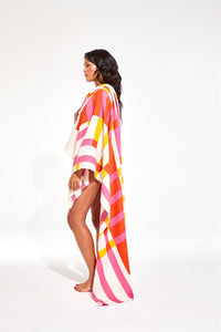 Beach Towel Shibuya Coral
