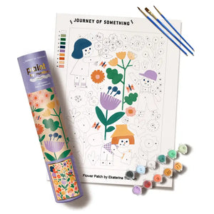 Kids Paint by Number - Flower Patch