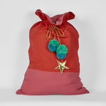 Load image into Gallery viewer, Red and Pink Reversible Sack
