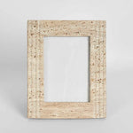 Load image into Gallery viewer, Florabelle - Trey Travertine Photo Frame 5x7
