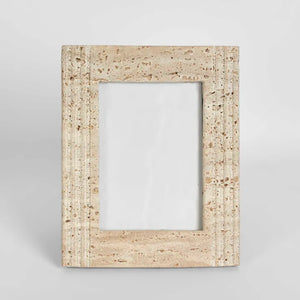 Florabelle - Trey Travertine Photo Frame 5x7