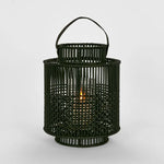 Load image into Gallery viewer, Florabelle - Kyra Rattan Lantern Medium Black
