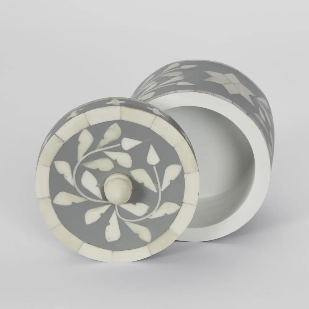 Florabelle - Mazu Trinket Box Grey