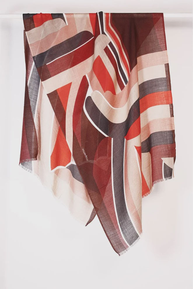 Ma Poesie Wool Scarf | Gamme Blush