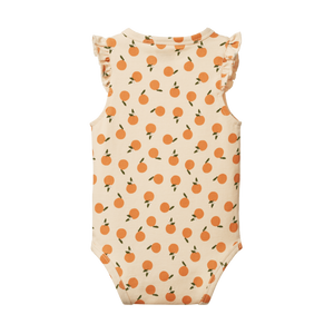 Nature Baby - Fleur Bodysuit Orange Blossom
