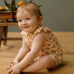 Load image into Gallery viewer, Nature Baby - Fleur Bodysuit Orange Blossom
