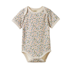 Load image into Gallery viewer, NATURE BABY - Chamomile Blooms Print Short Sleeve Body Suit

