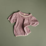 Load image into Gallery viewer, NATURE BABY - MAEVE TEE - Lilac Pointelle
