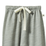 Load image into Gallery viewer, NATURE BABY - Merino Essential Drawstring Pants - Light Grey Marl
