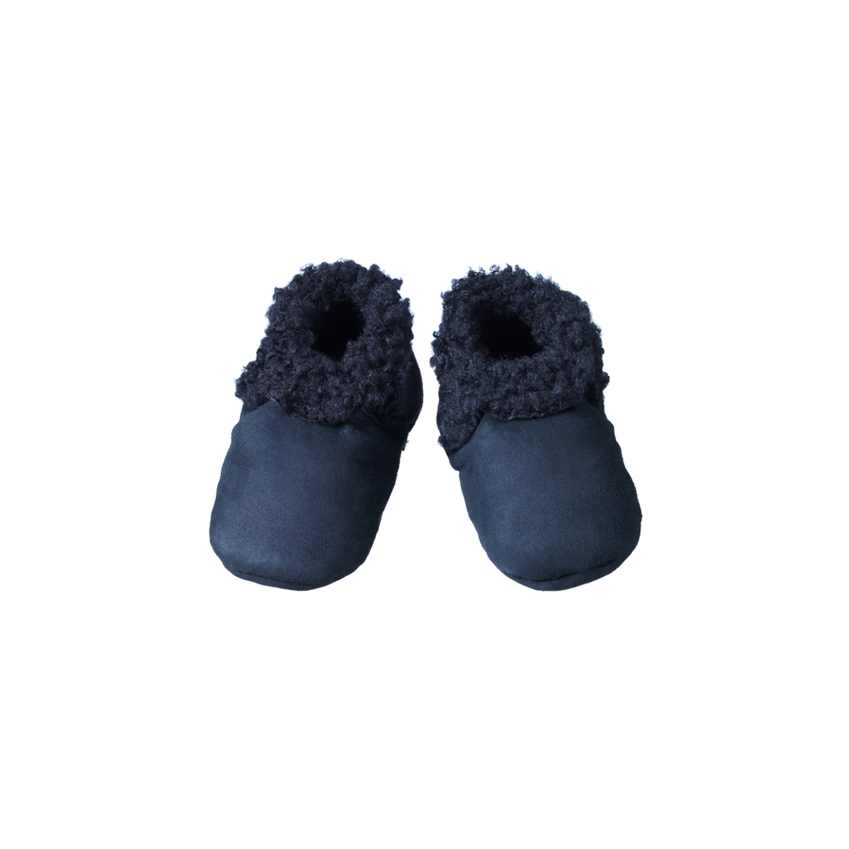 NATURE BABY - LAMBSKIN BOOTIES - Navy