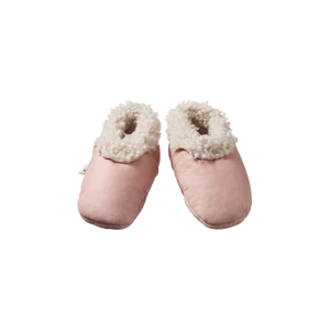 NATURE BABY - LAMBSKIN BOOTIES - Rose Bud