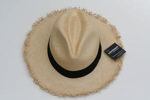 Makers & Providers Panama Hat-  Fray- Sand