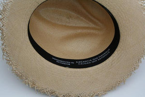 Makers & Providers Panama Hat-  Fray- Sand