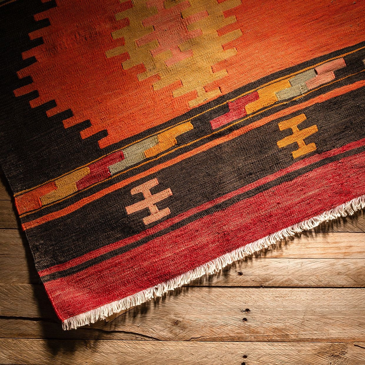 HAWKES X Turkish BATH & HOME Rug and textiles evening