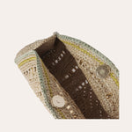 Load image into Gallery viewer, GAS - SOL CLUTCH RAFFIA GRENAD TU
