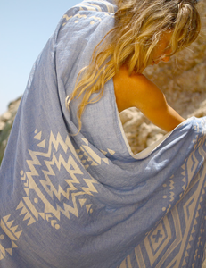 Hammamas Turkish Beach Towel - AZTEC