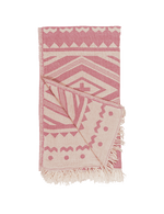 Load image into Gallery viewer, Hammamas Turkish Beach Towel - AZTEC
