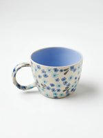 Load image into Gallery viewer, JONES &amp; CO - DITSY PERIWINKLE MUG
