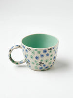 Load image into Gallery viewer, JONES &amp; CO - DITSY MINT MUG
