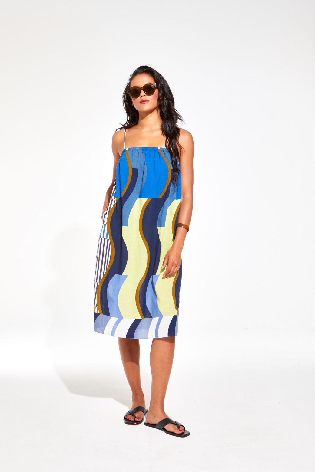 Dress Joy Nazare Bleu