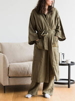 Load image into Gallery viewer, CITTA - Ivy Linen Robe
